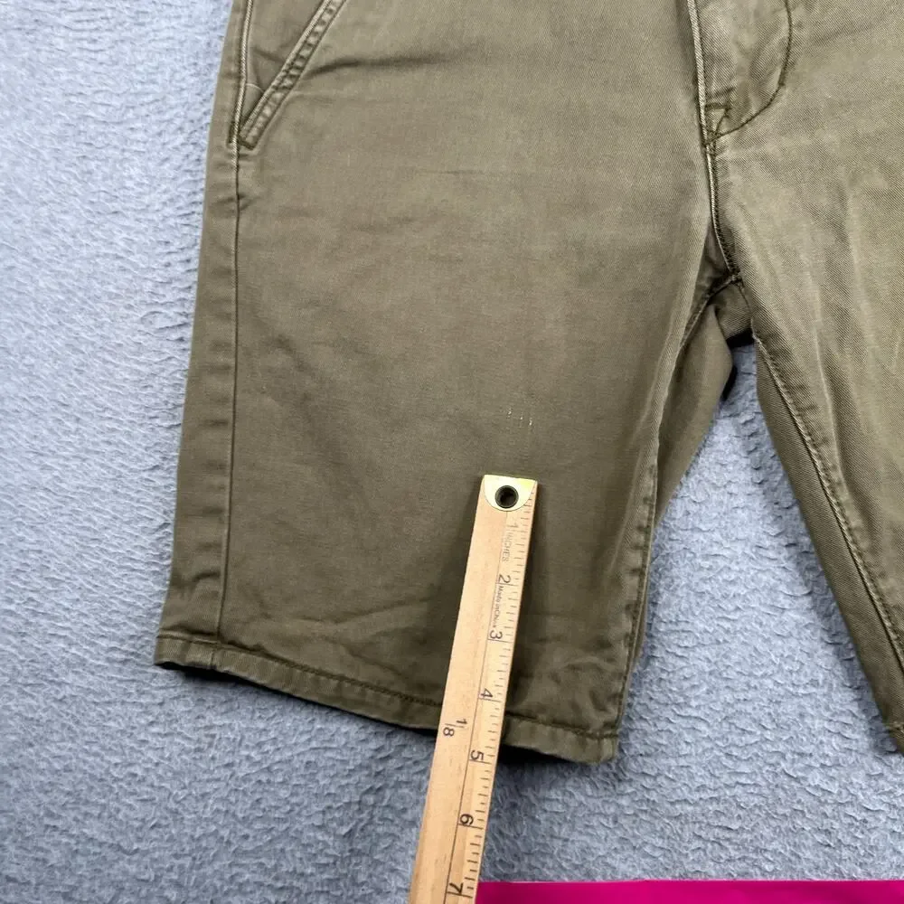 Levi Strauss Shorts Green Casual Classic Size 29 Classic Mens Levis